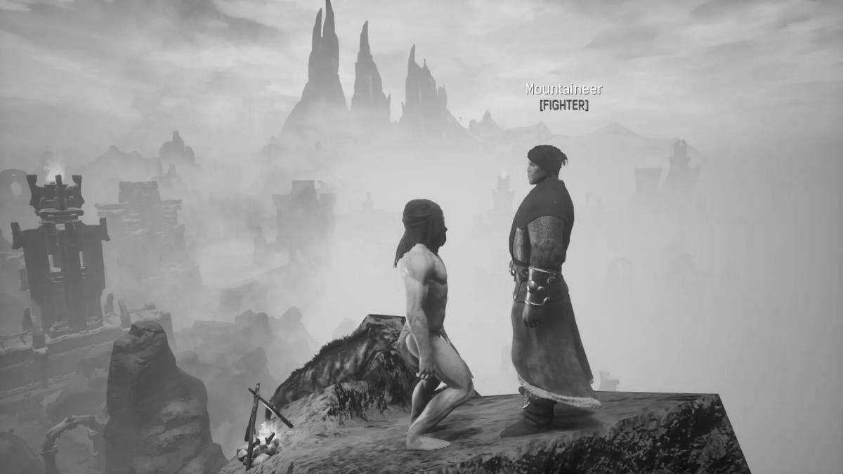 Восхитительная страница раскраски conan exiles