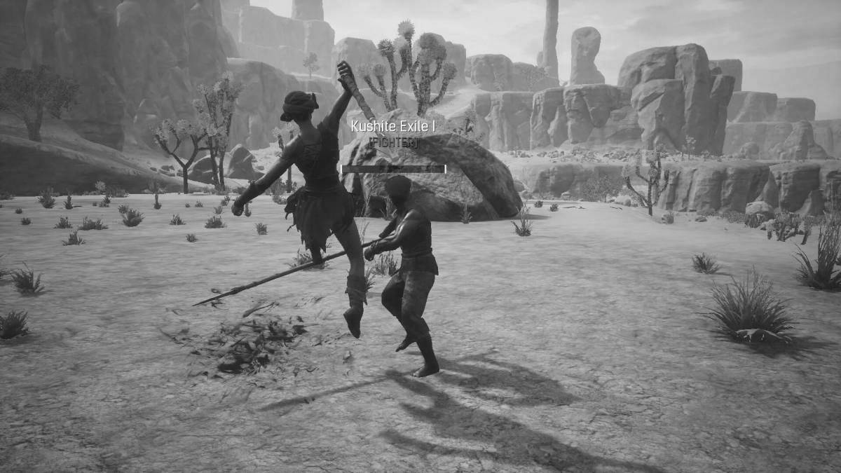 Photo Joyful conan exile coloring page