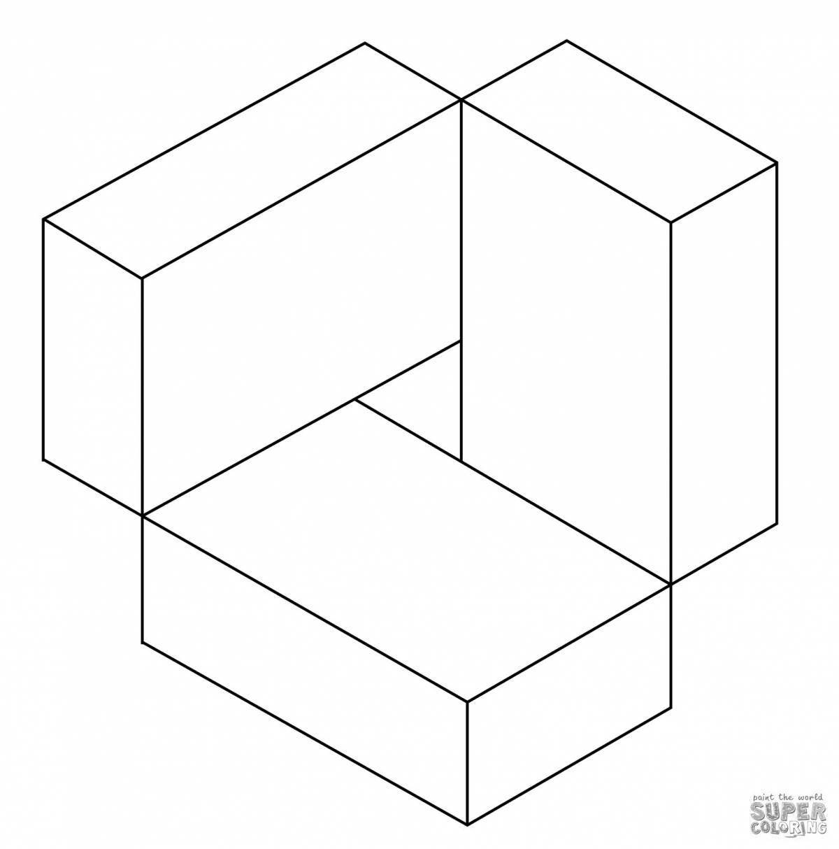 Photo Bright 3D coloring