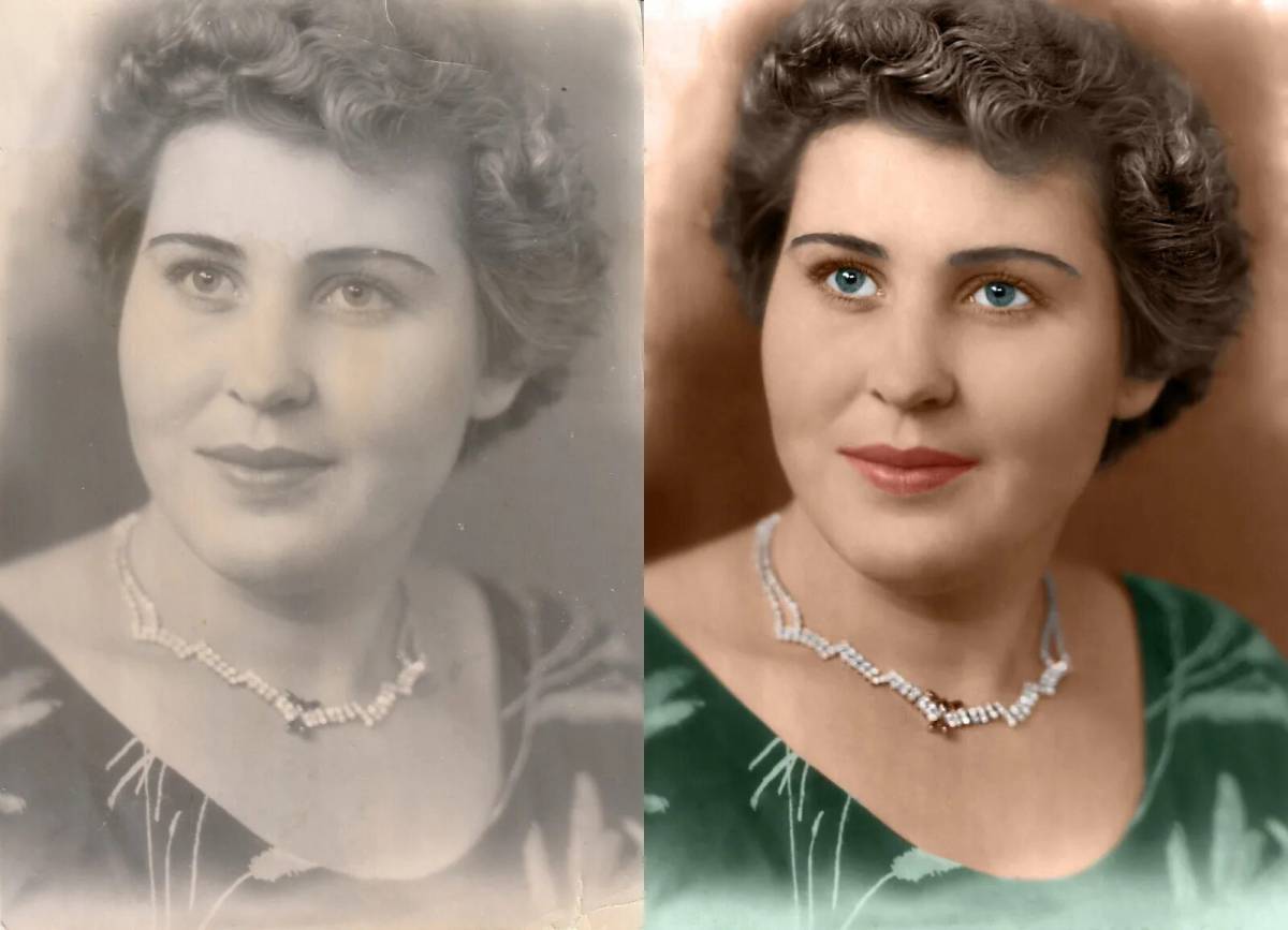 Inspirational coloring pages with old photos