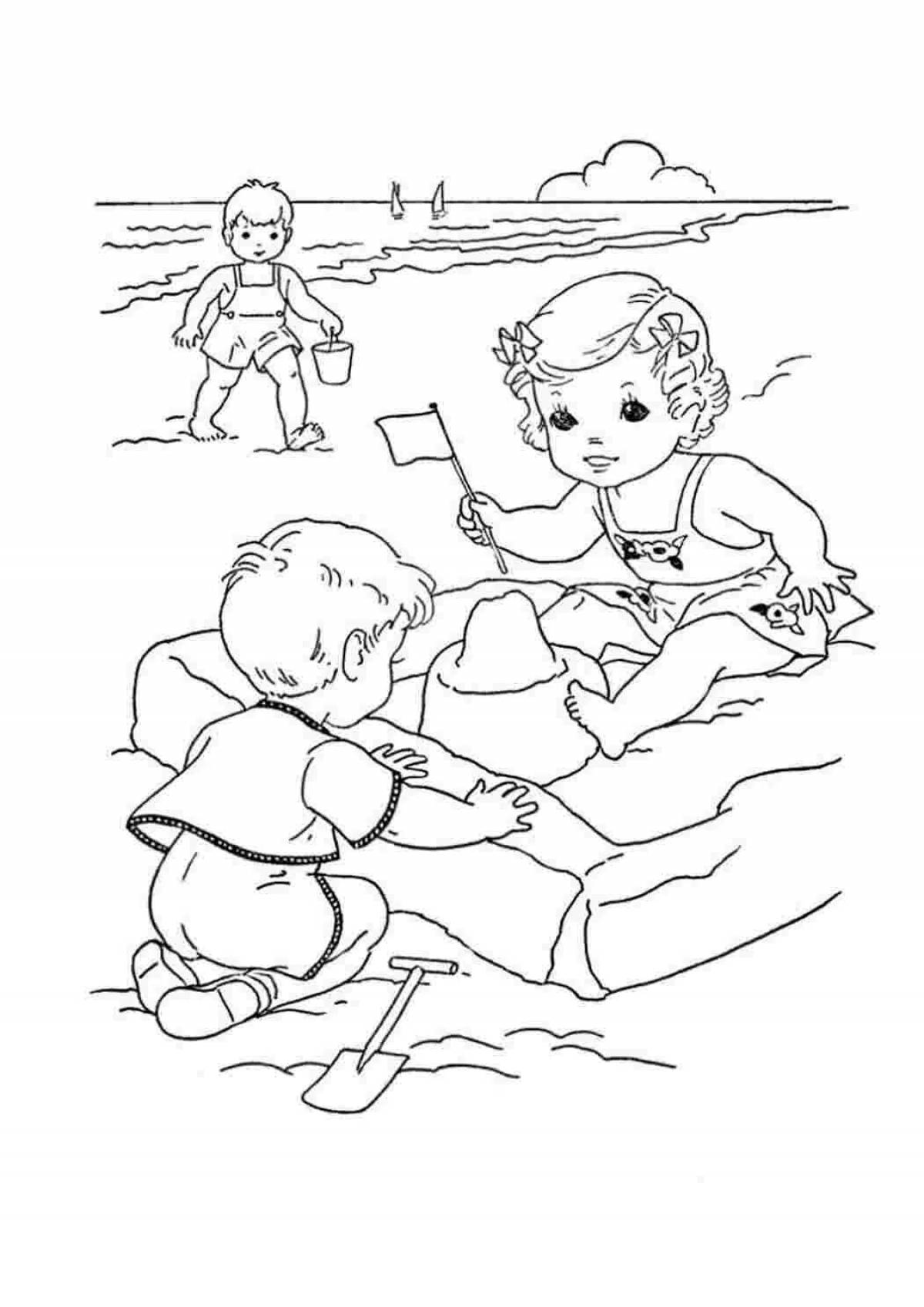 Занимательное рисование песком для всестороннего развития детей