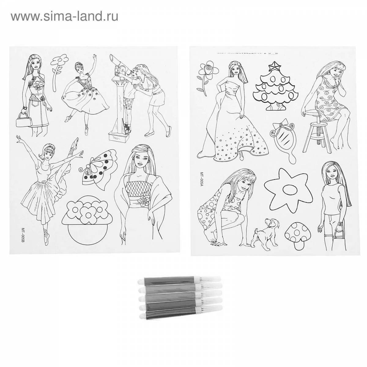Internet store of fascinating coloring pages