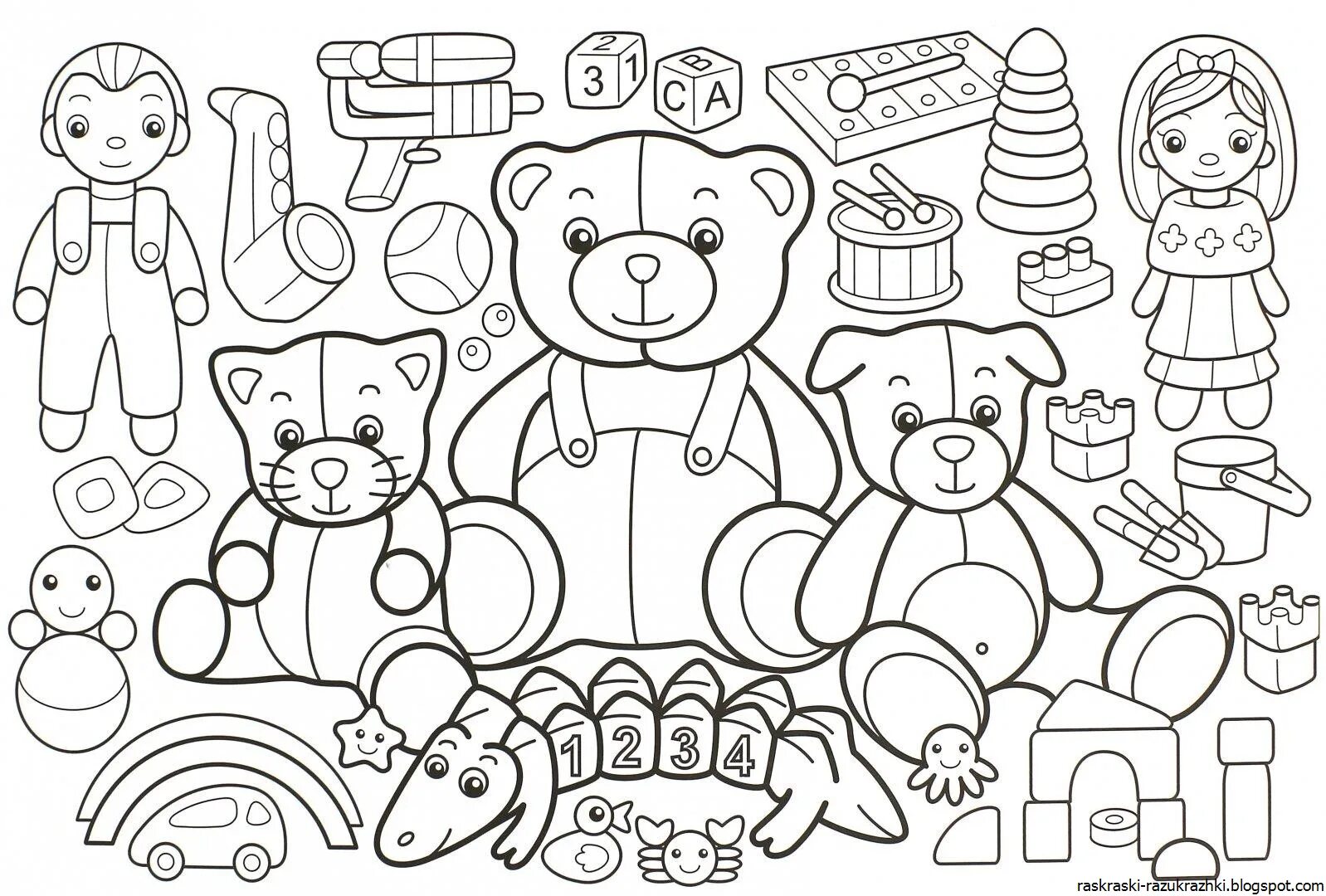 Online store spectacular coloring page