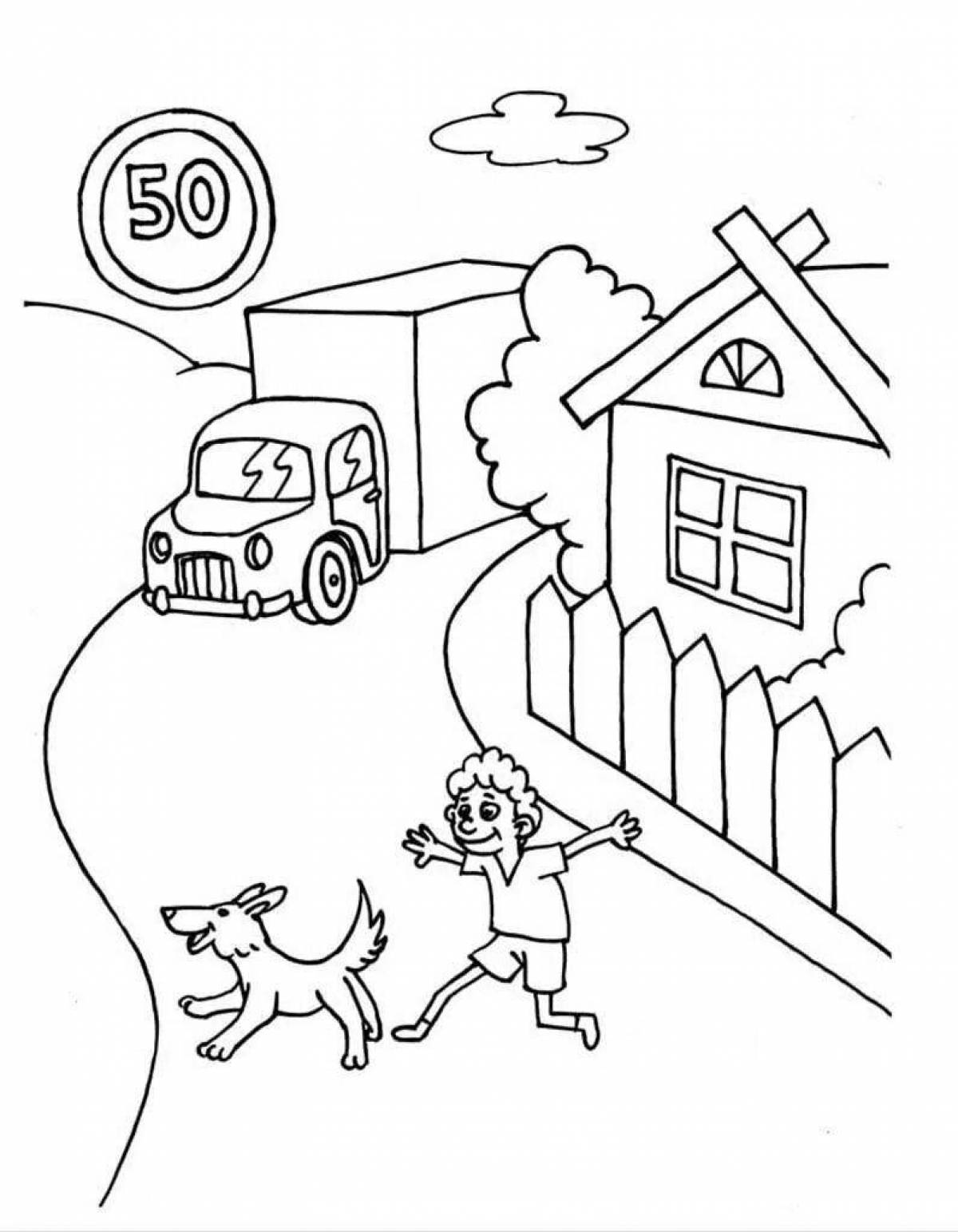 Photo Amazing beware of the car page