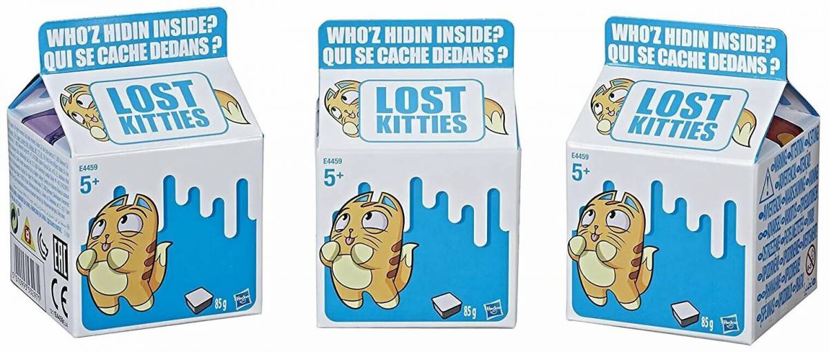 Photo Glowing lost kittens coloring page