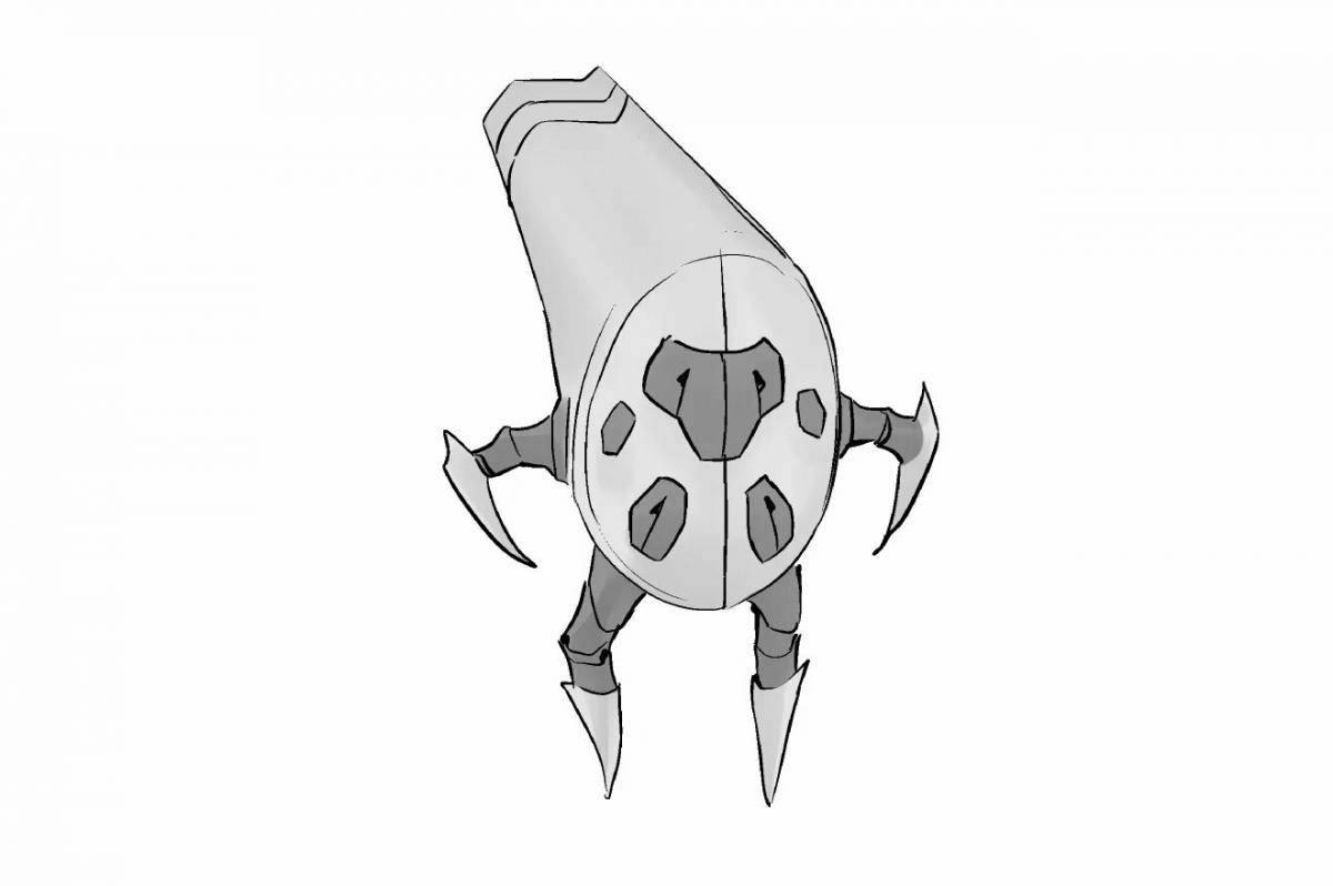 Glorious general grievous coloring book