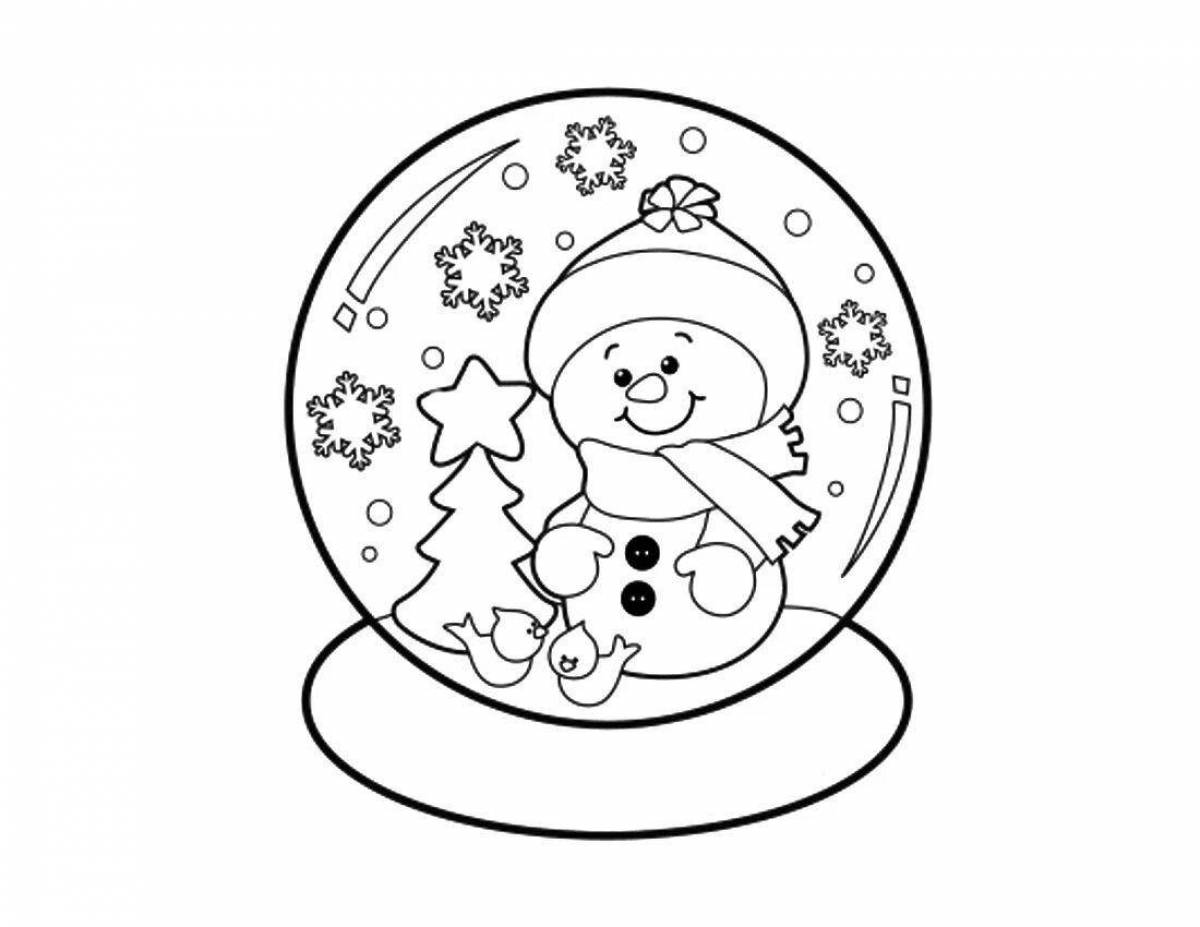 Joyful Christmas coloring book