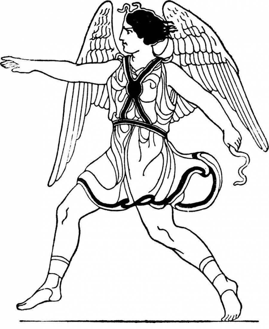 Легенды и мифы древней Греции раскраски
