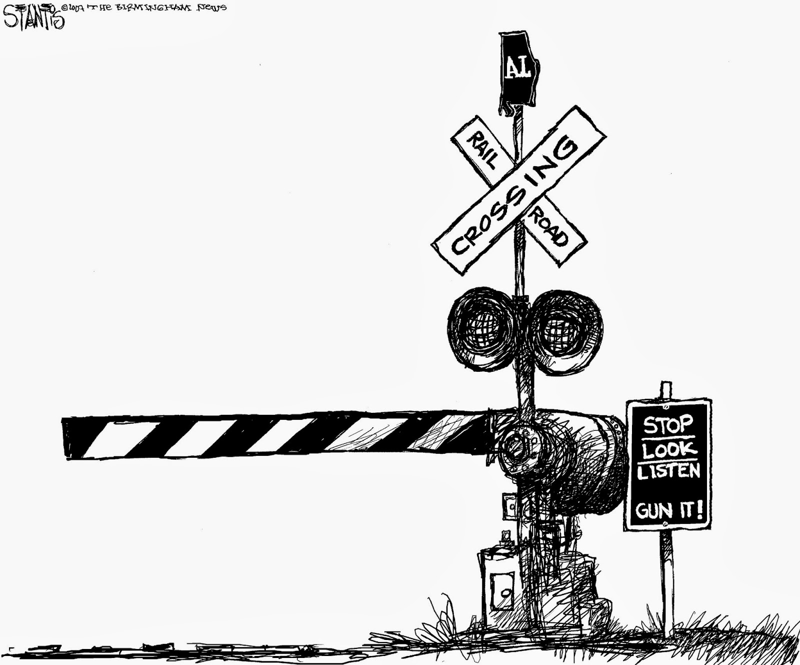 Railway crossing #2