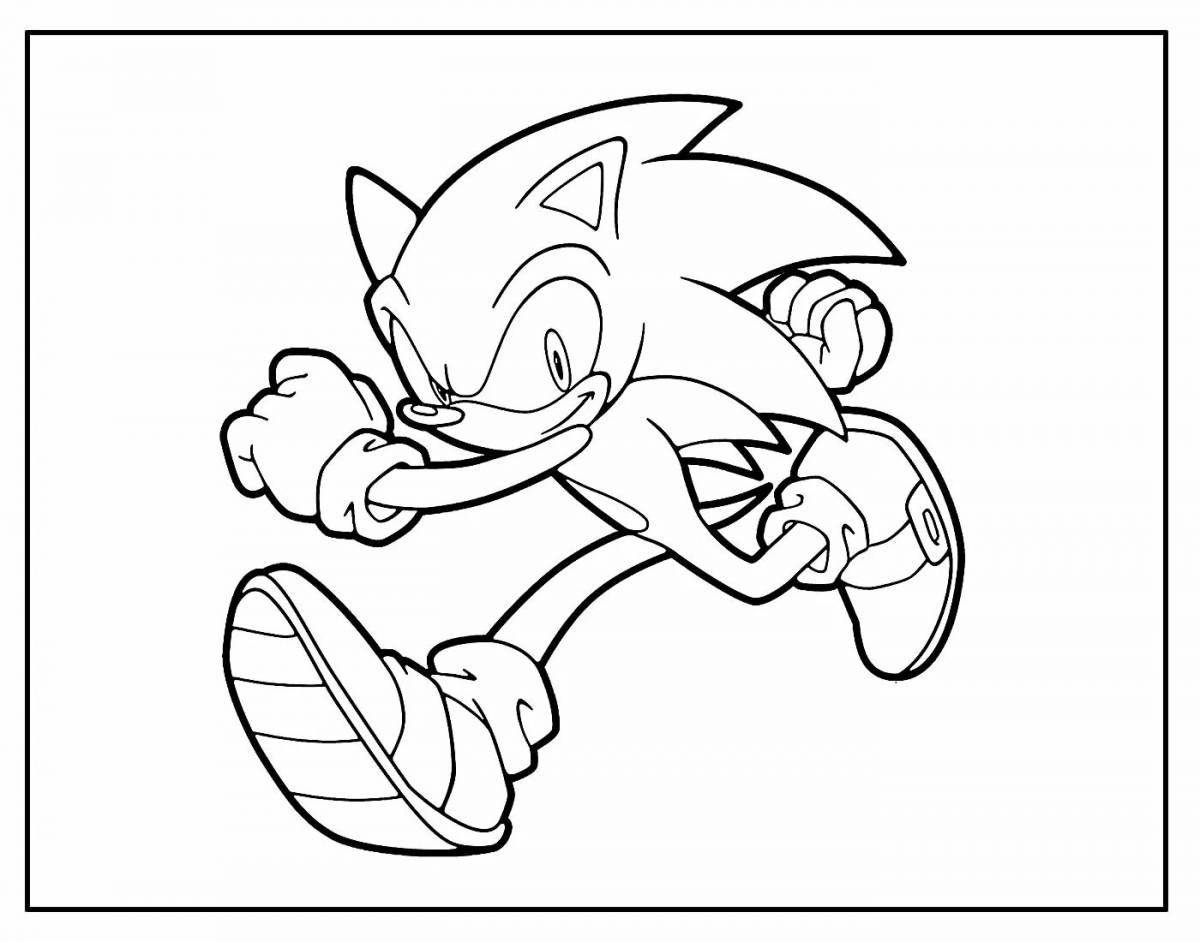 Sonic egzy live coloring