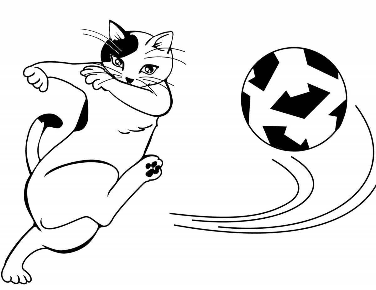 Comic kitty coloring games