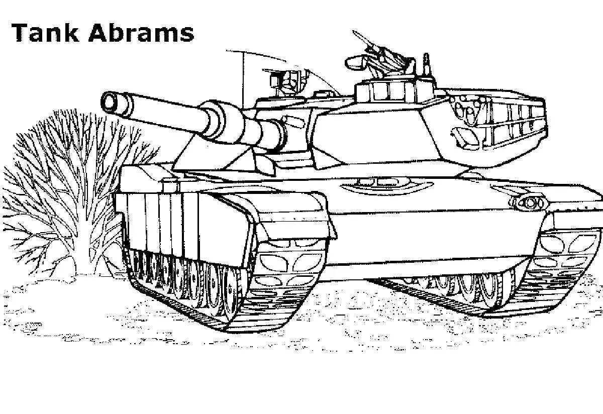 Раскраска поразительные русские танки