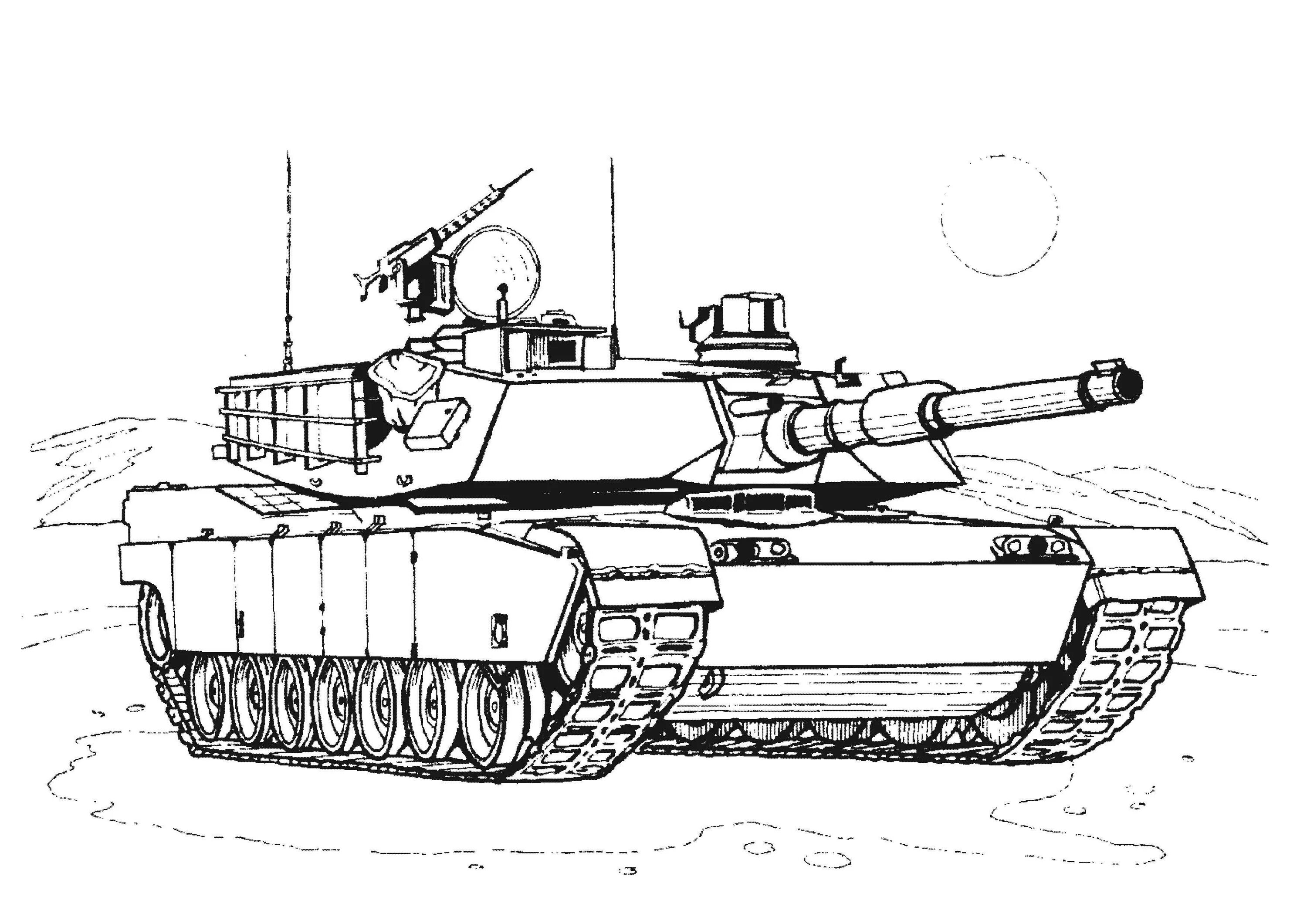 Увлекательная раскраска русских танков