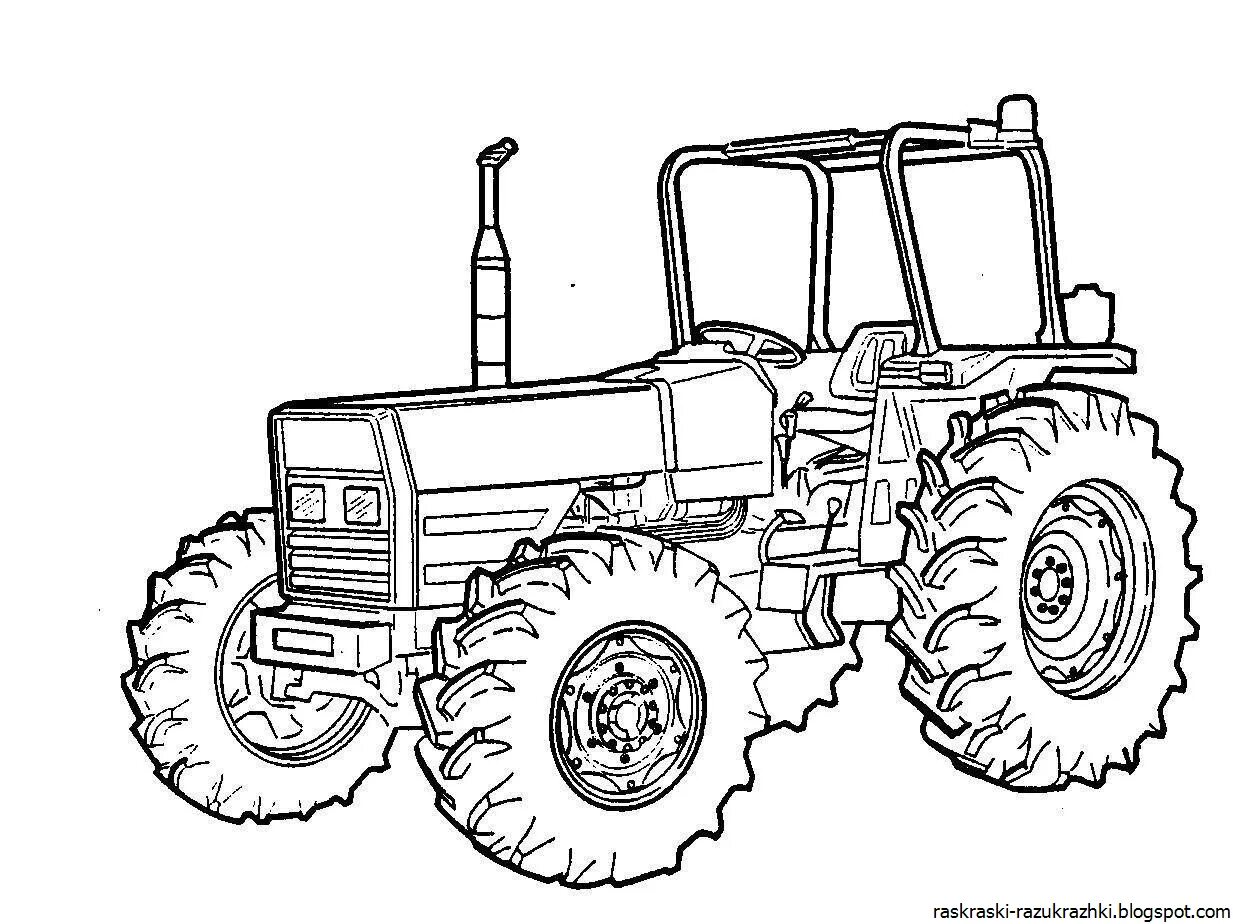 Tractor drawing #5
