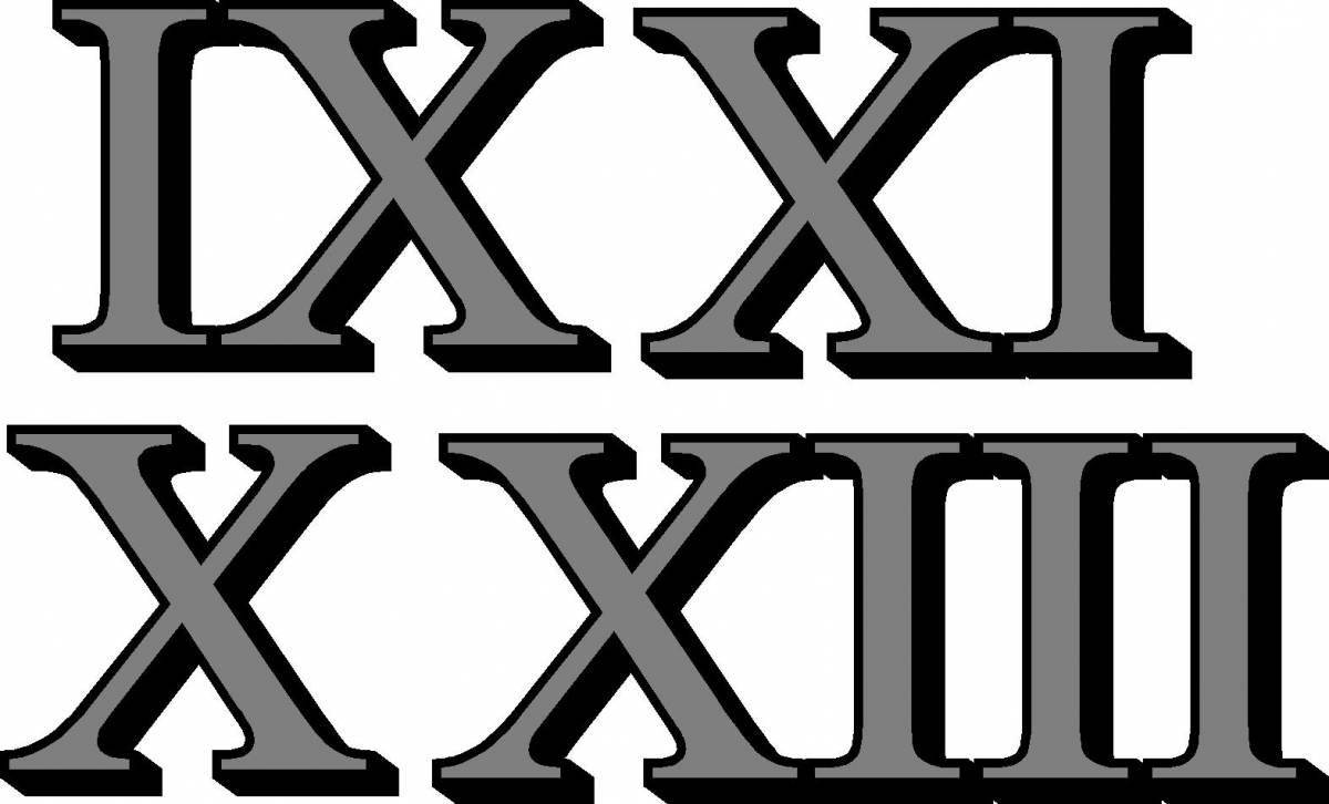 Roman numerals #5