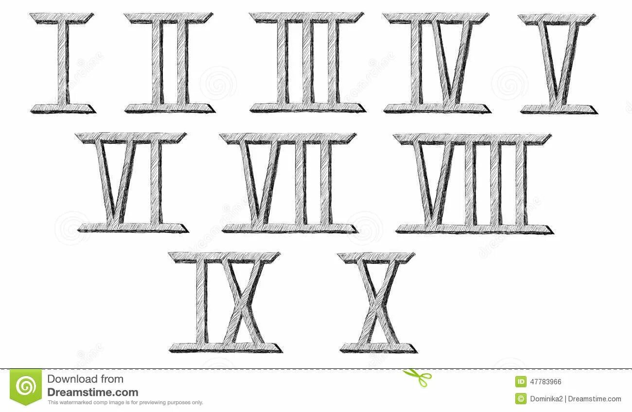 Roman numerals #9