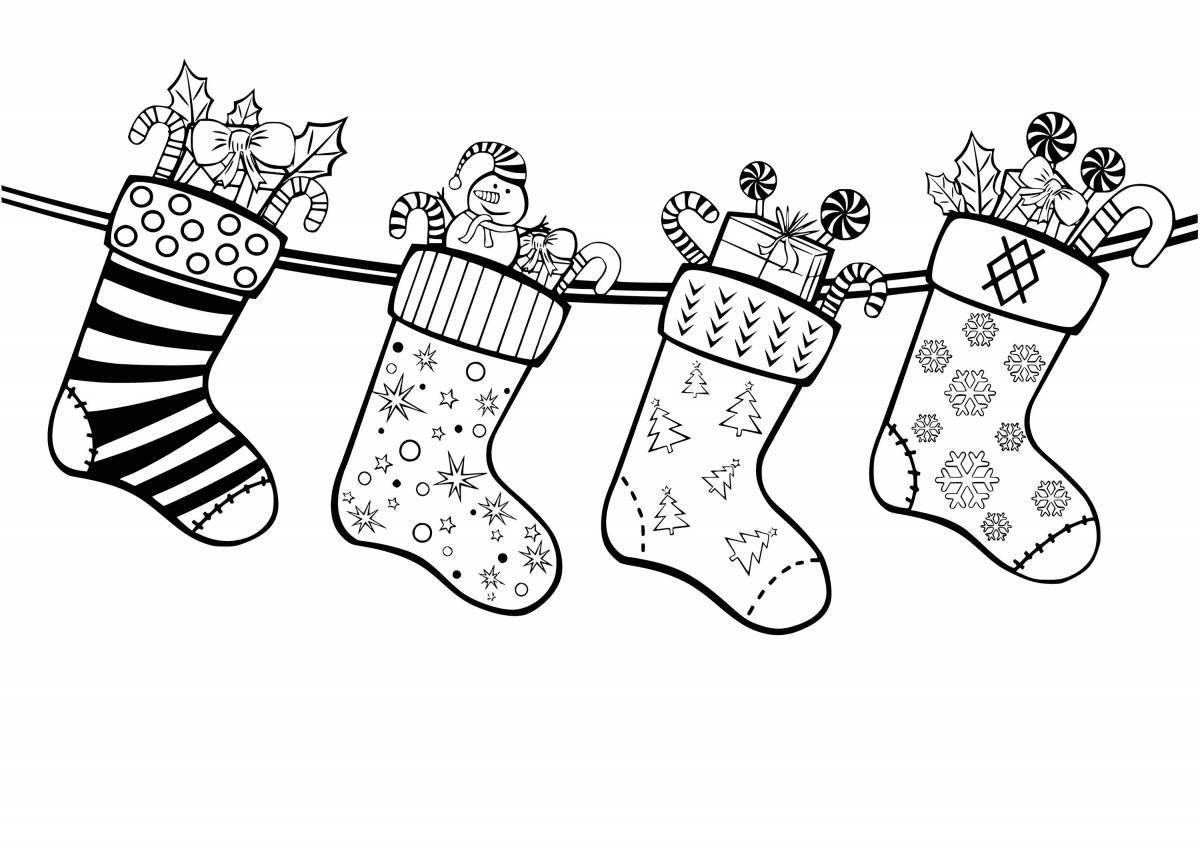 Christmas holiday socks