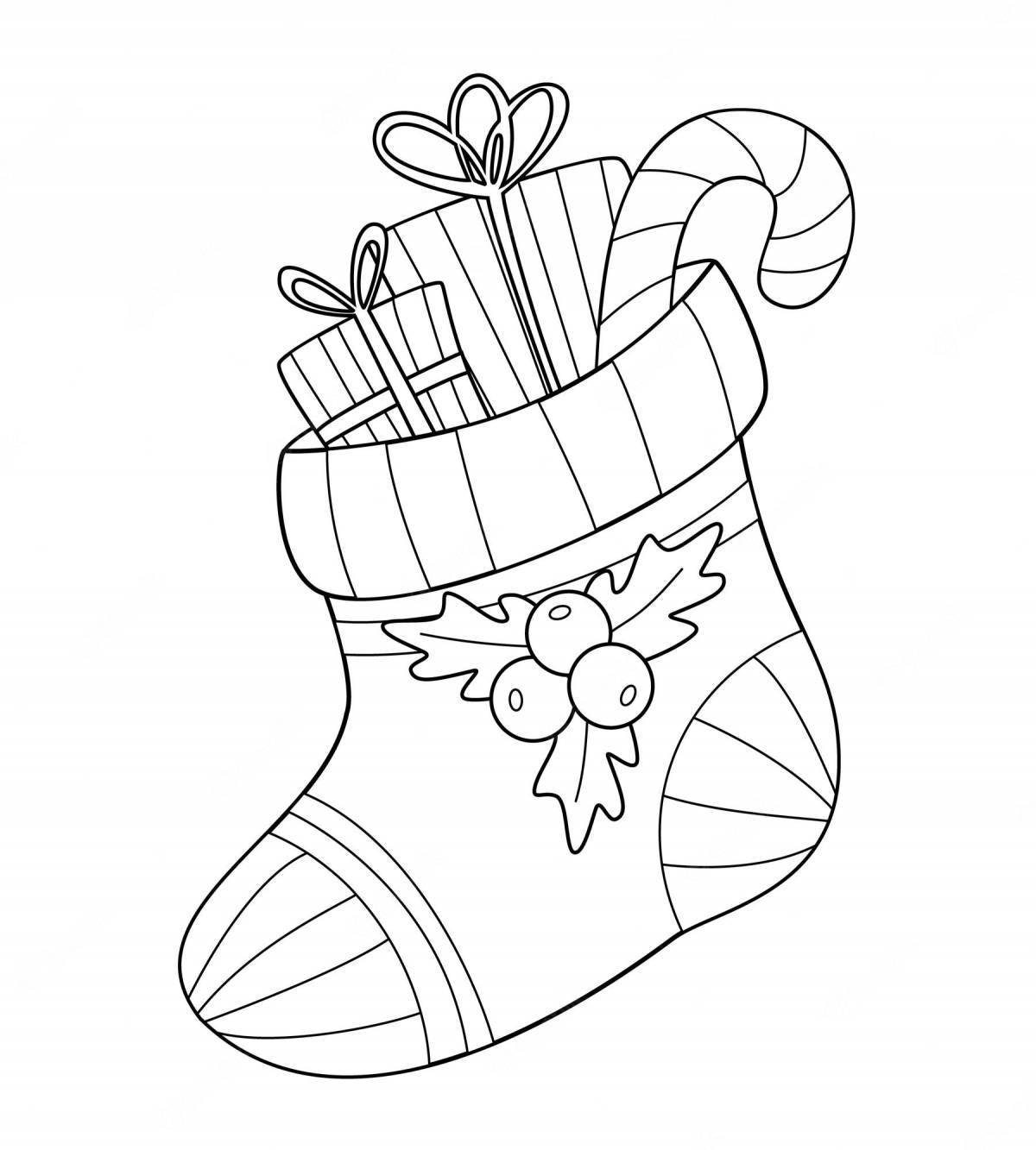 Joyful Christmas socks