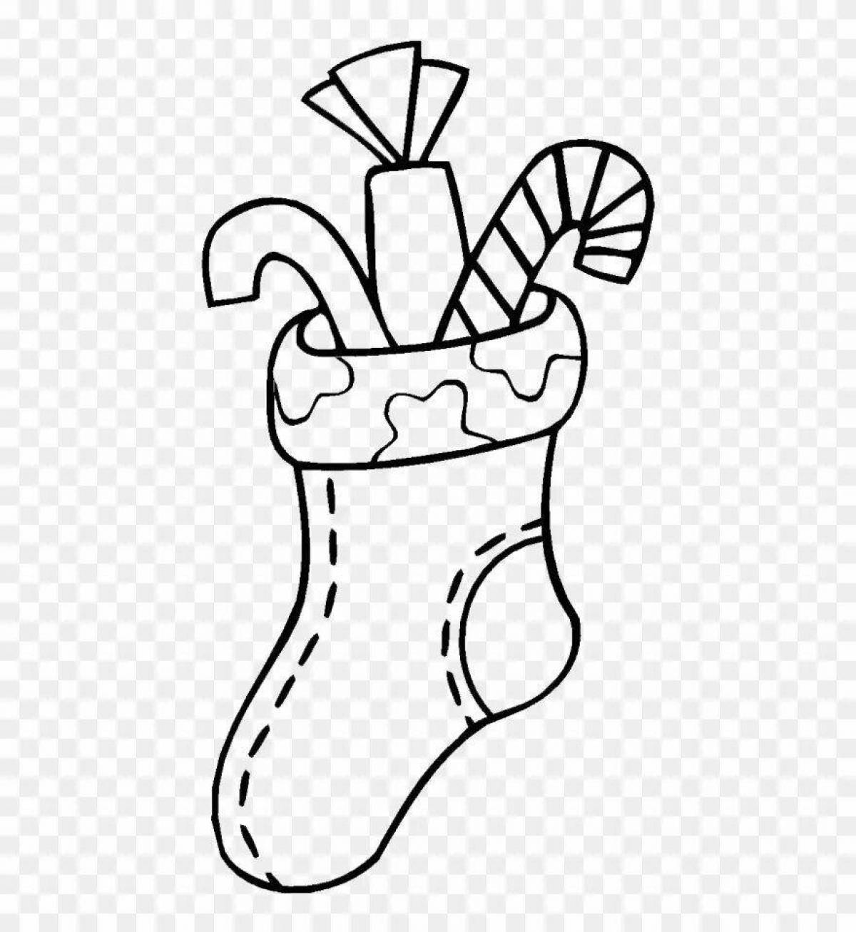 Сногсшибательные новогодние носки