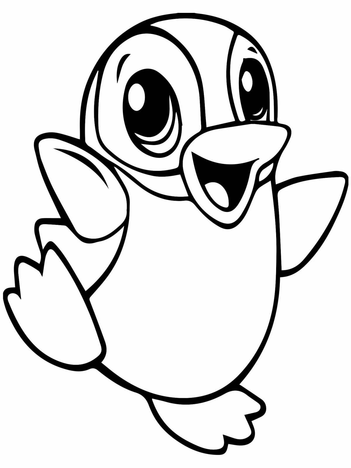 Precious animal coloring pages