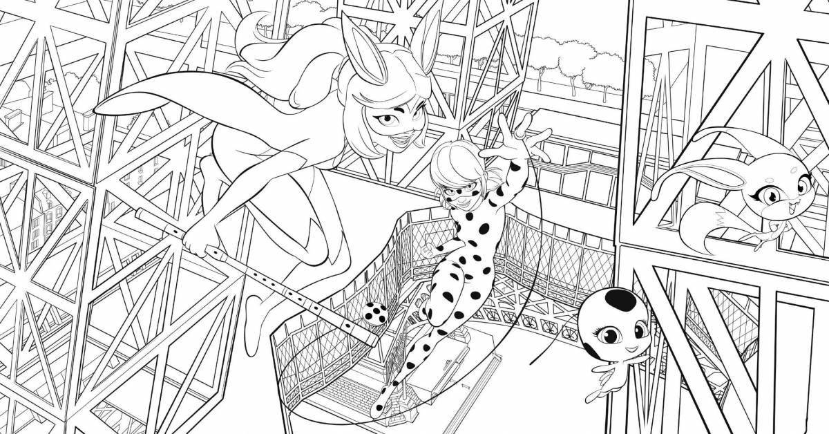 Rena rouge elegant coloring