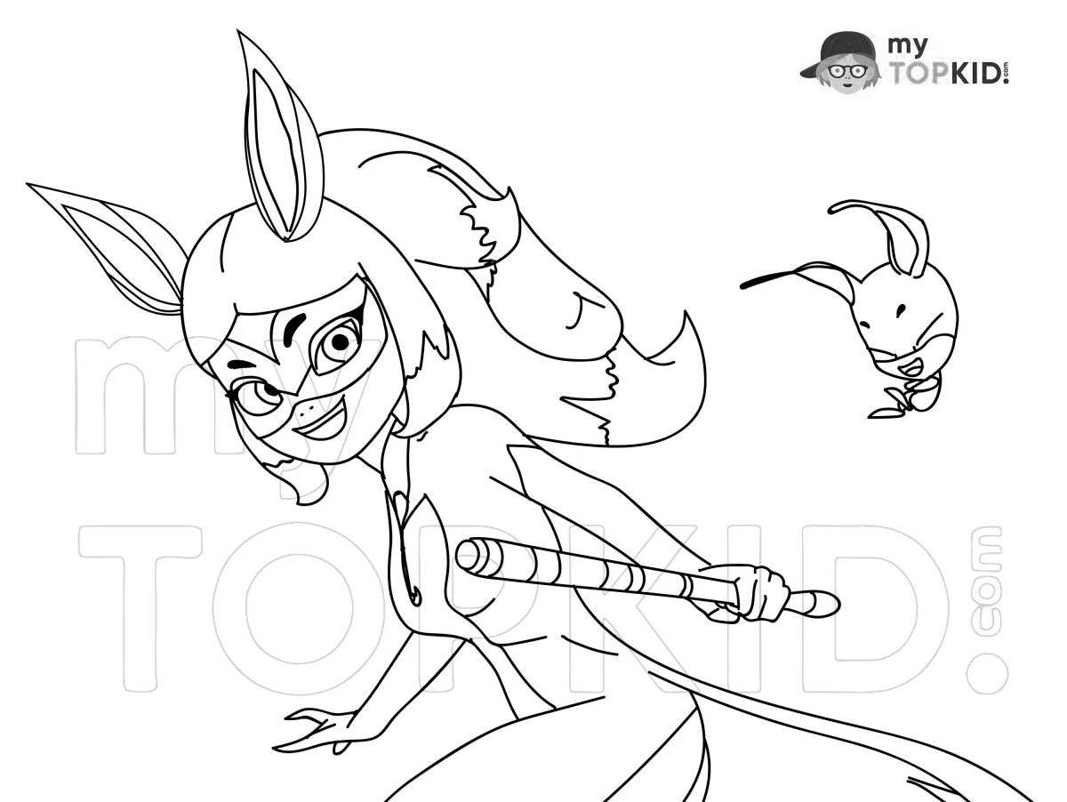 Rena rouge attractive coloring