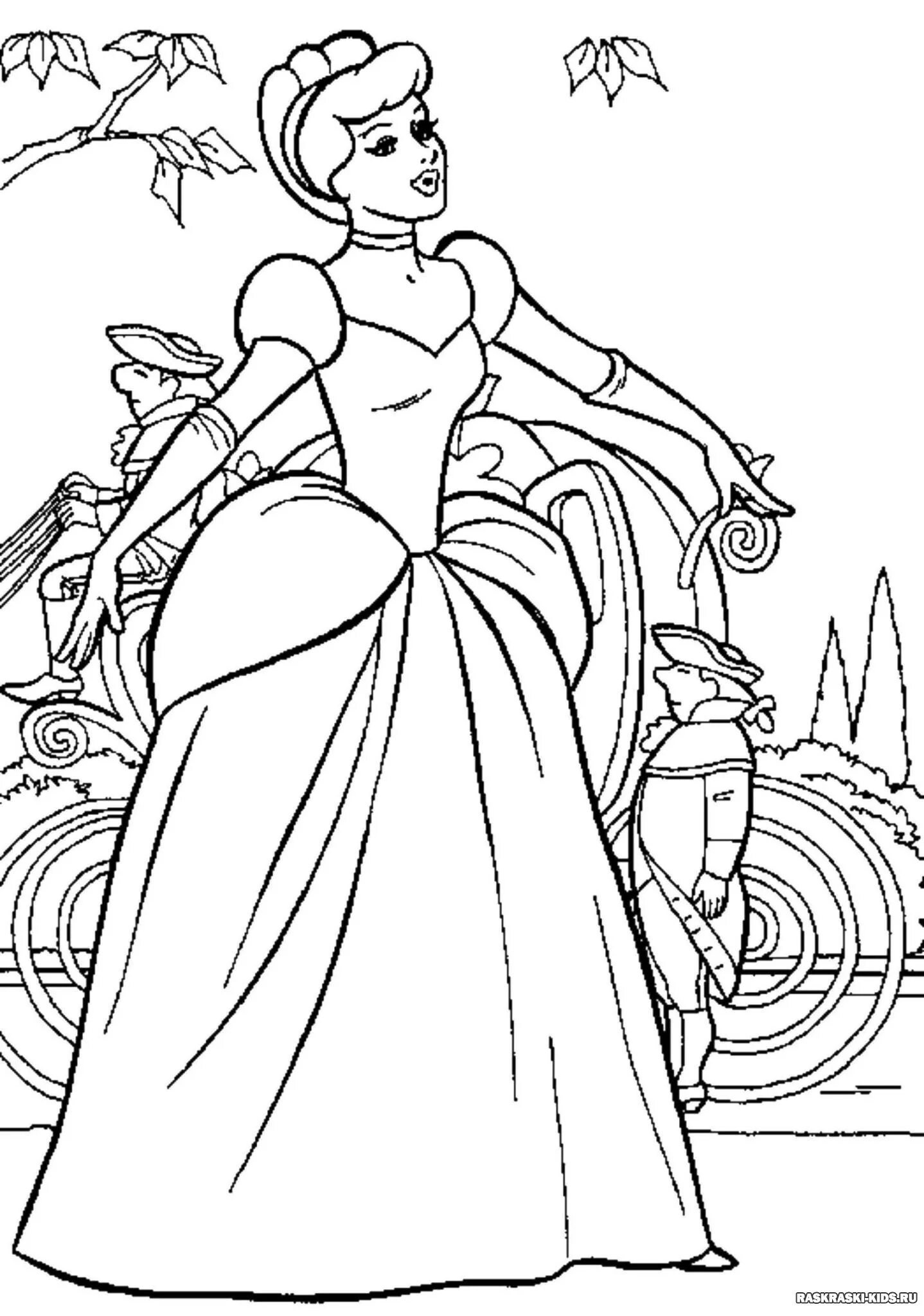 Disney's blessed Cinderella coloring book