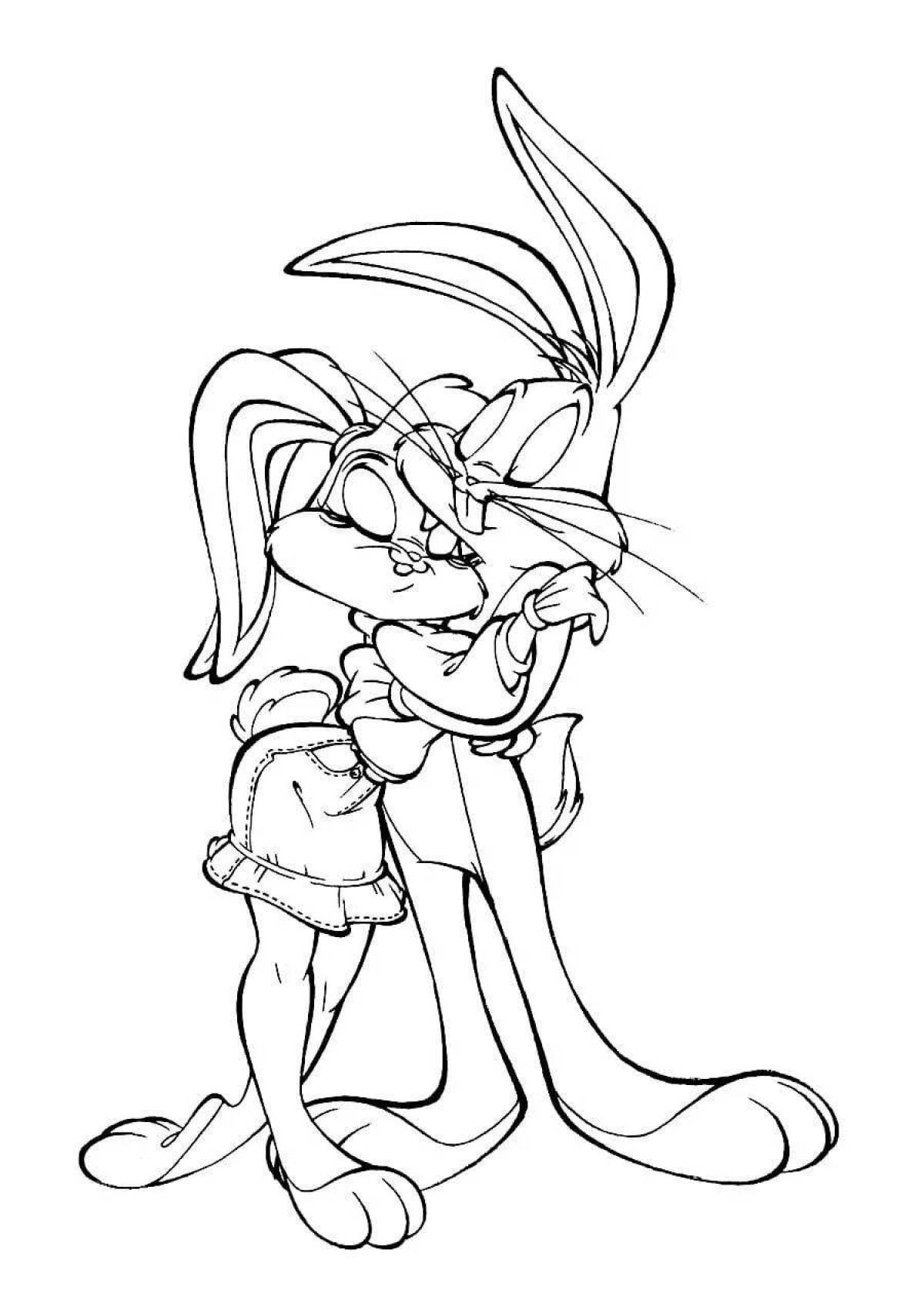 Bunny bugs coloring pages