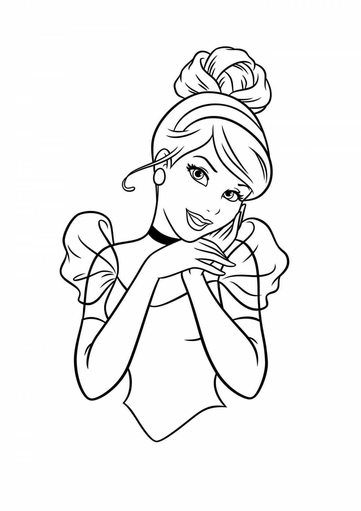 Chloe bourgeois coloring page