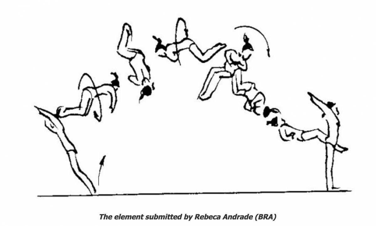 Аниме сальто назад картинки