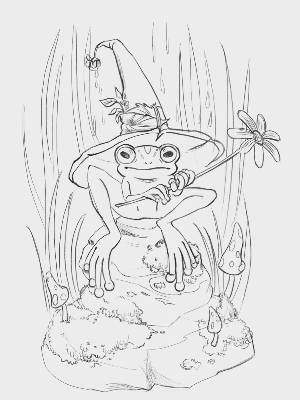 Goblin Mysterious Core Coloring Page