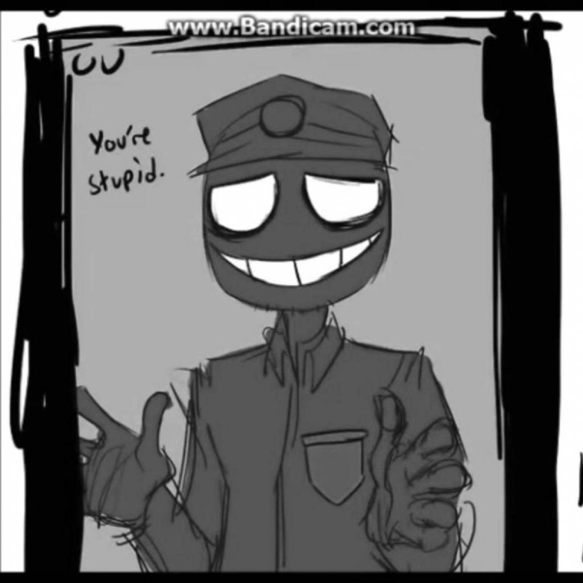 Photo Coloring page energetic purple man