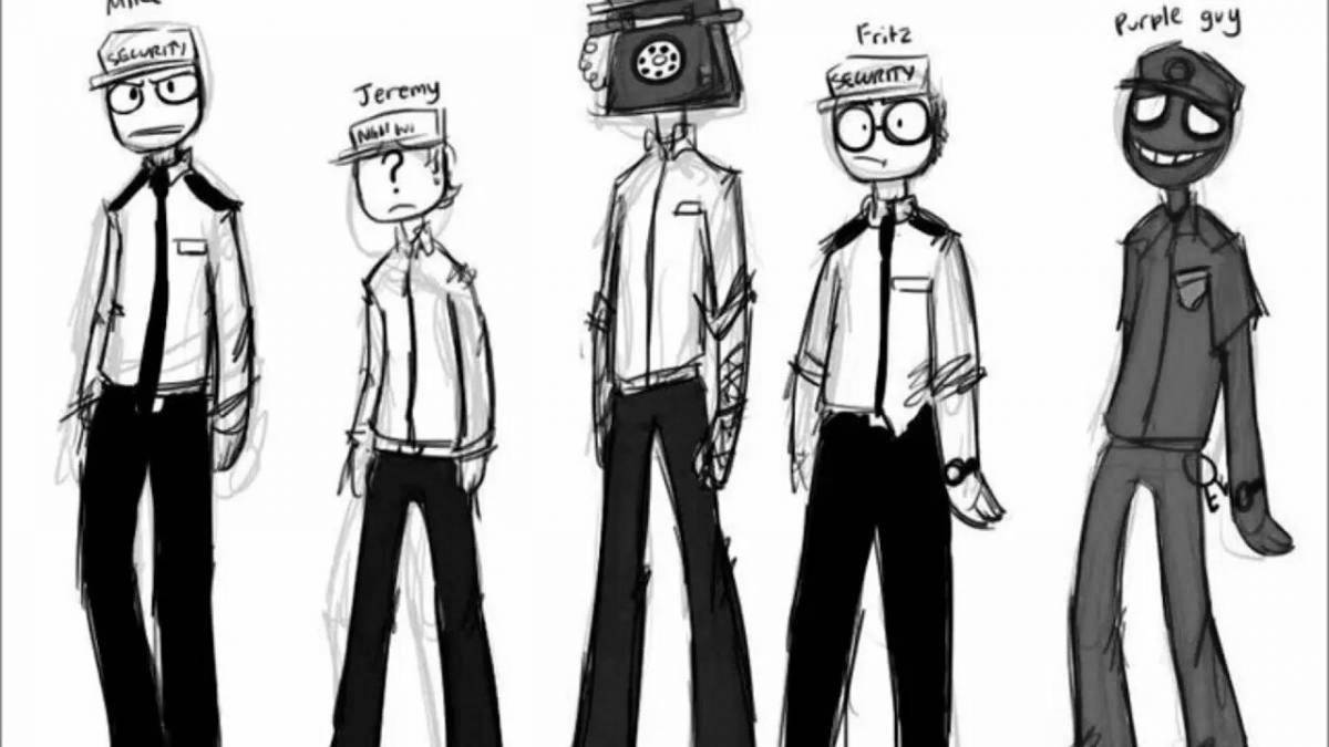 Photo Coloring page amazing purple man