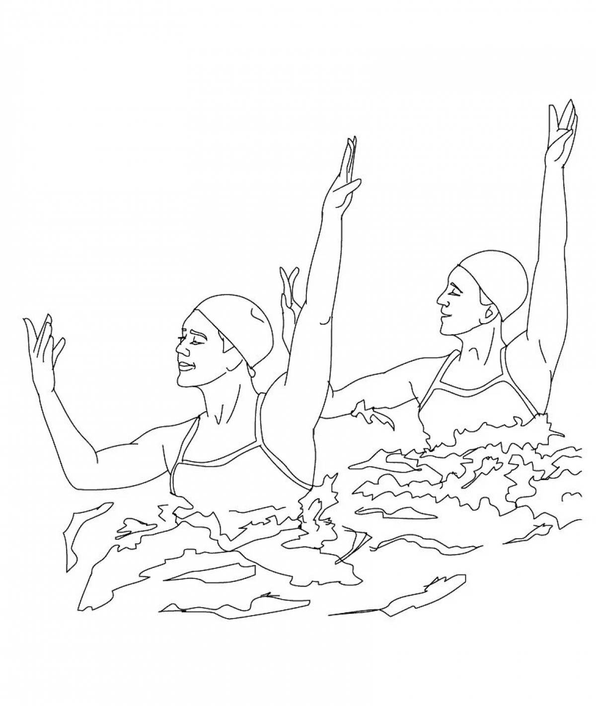 Synchronized swimming #2