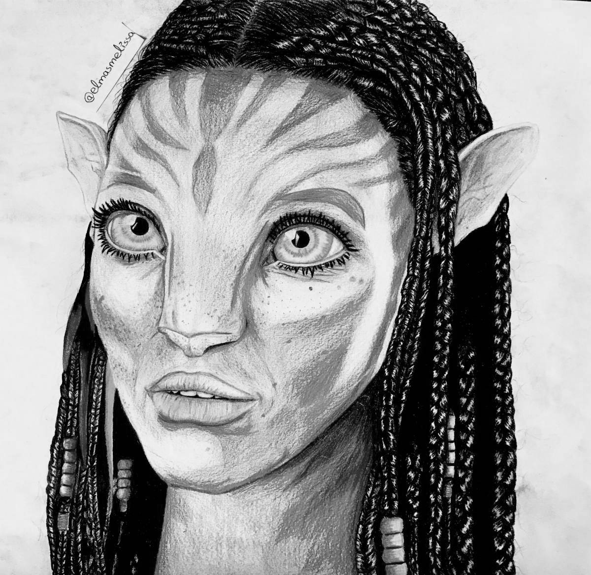 Violent neytiri avatar coloring