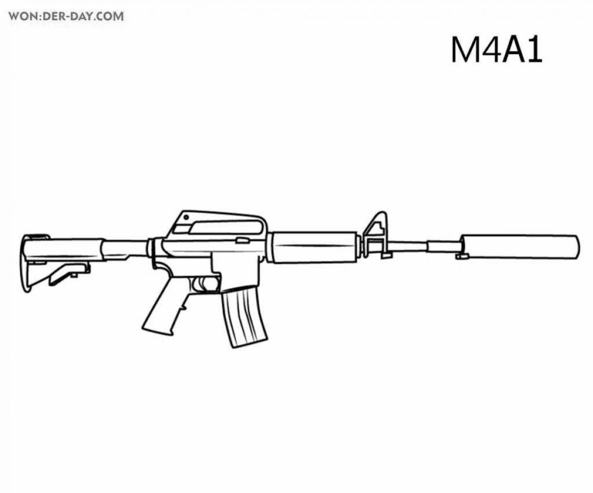 Dazzle Opposing Weapon Coloring Page
