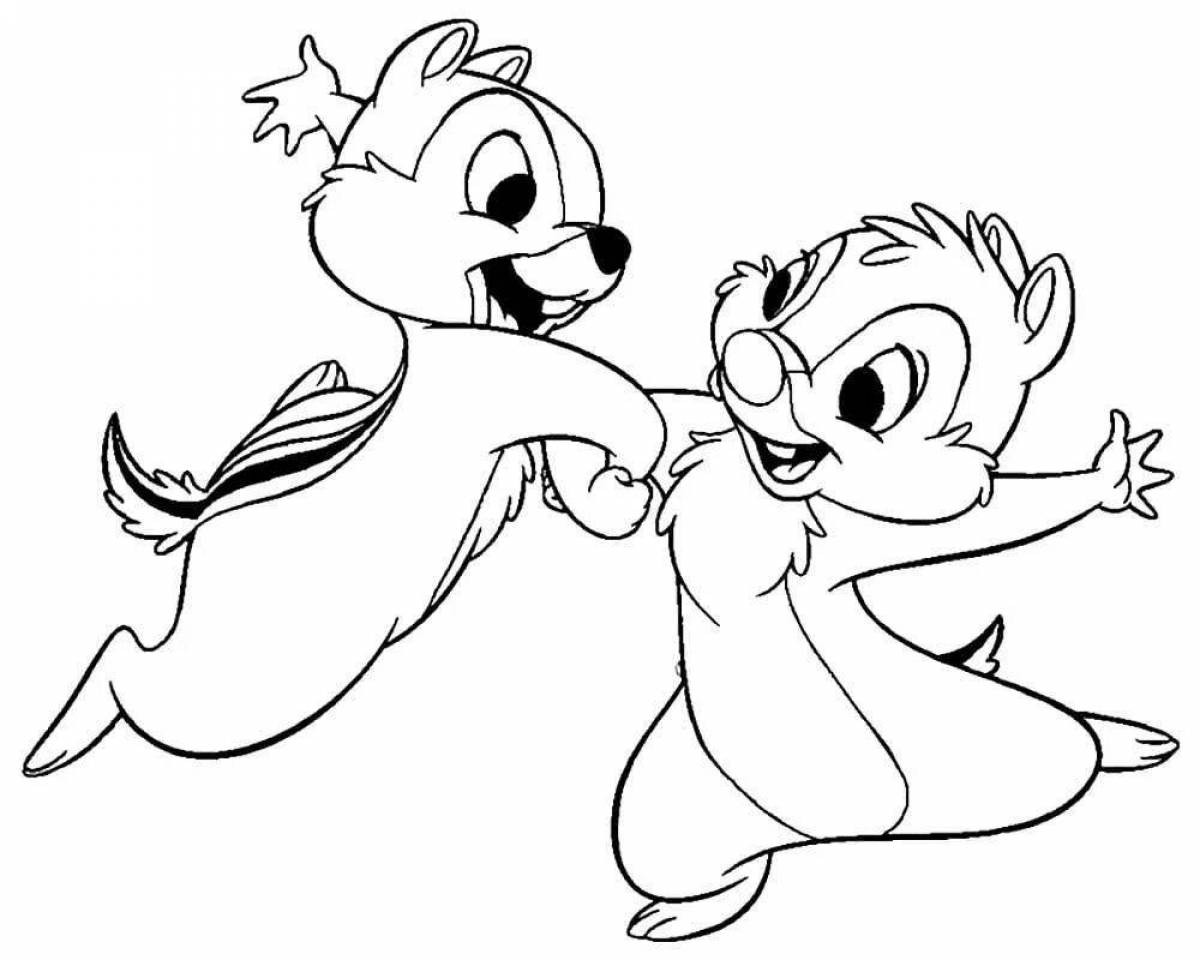 Amazing Disney character coloring pages