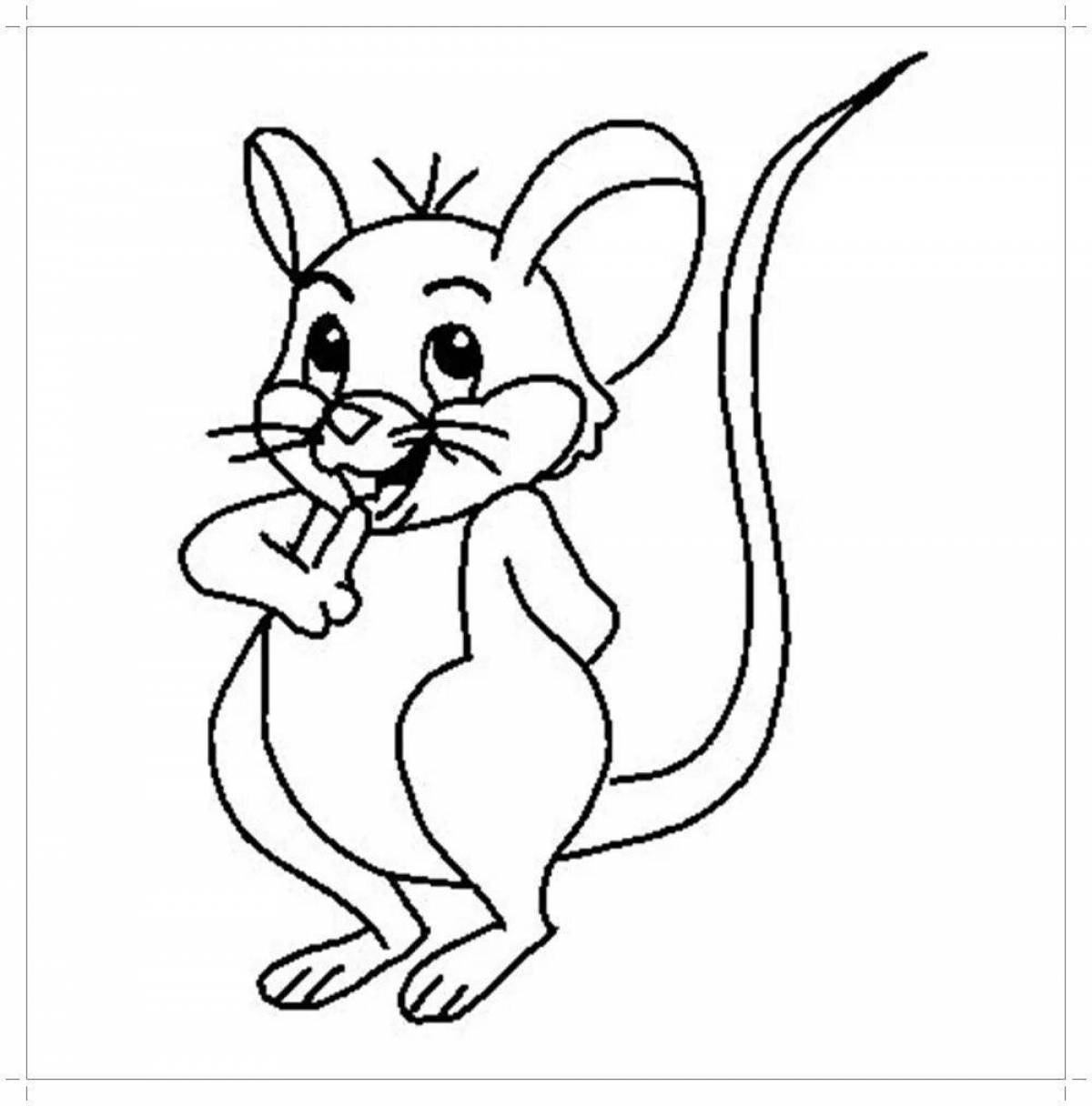 Сладкий рисунок мыши