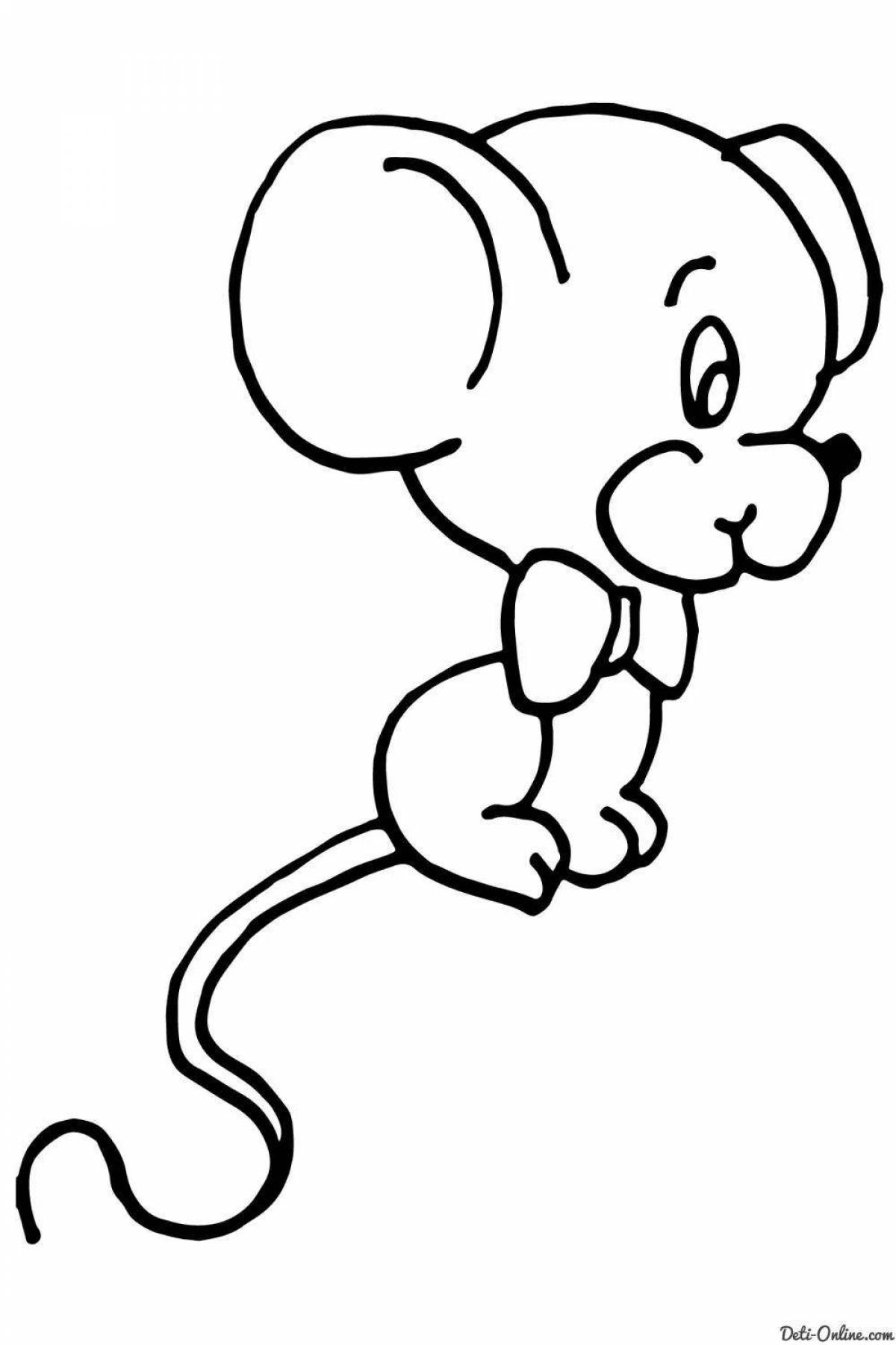Animated drawing of a mouse