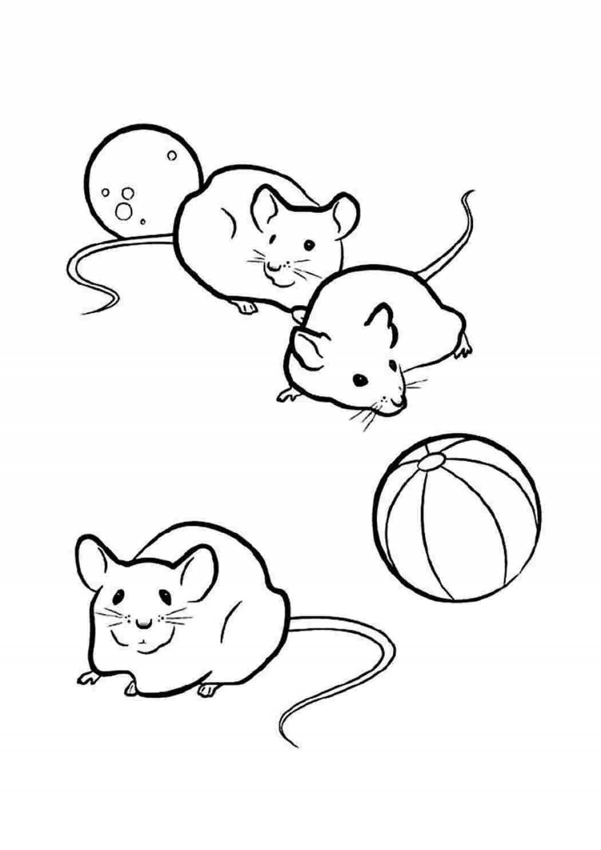 Animated mouse drawing