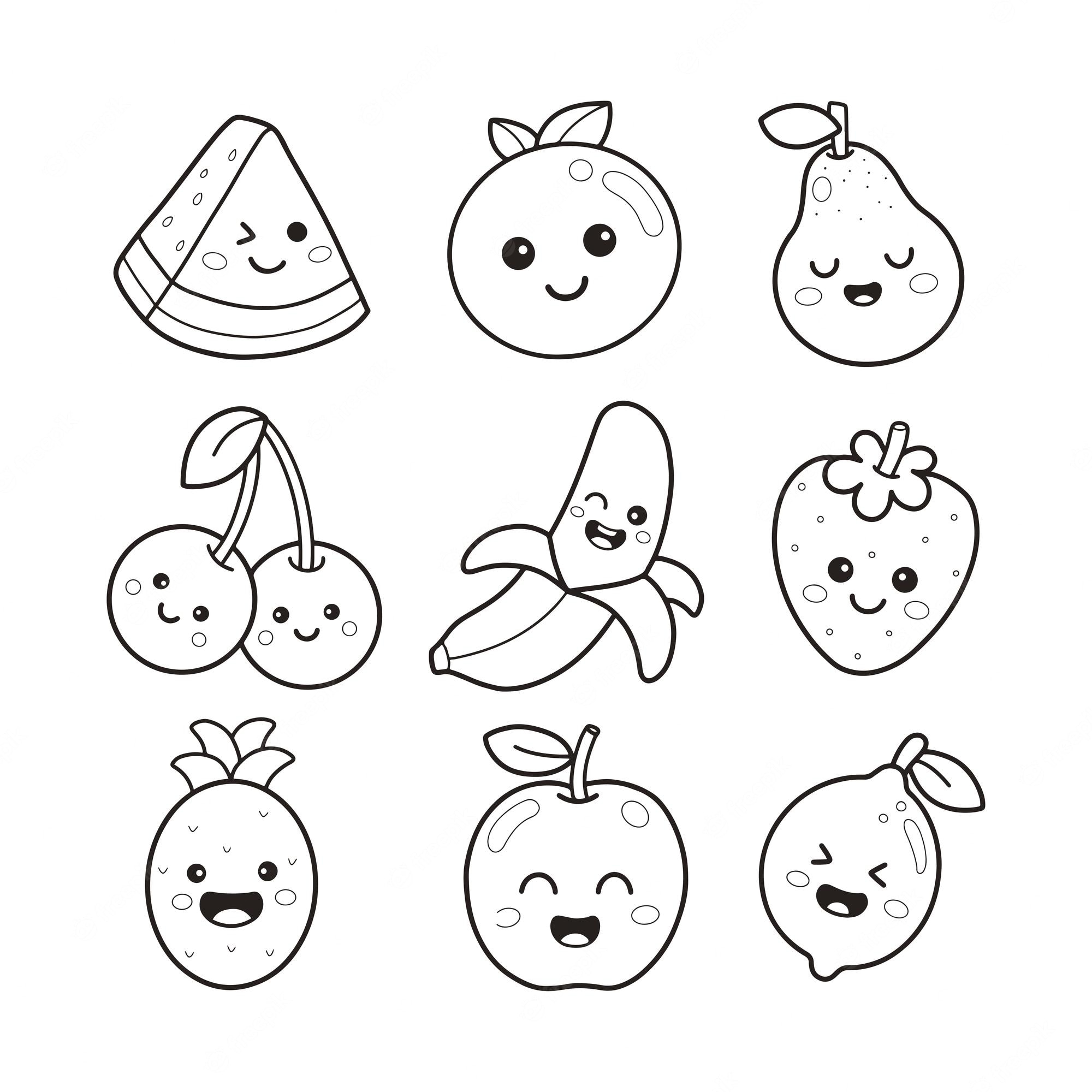 Cute fruits #2