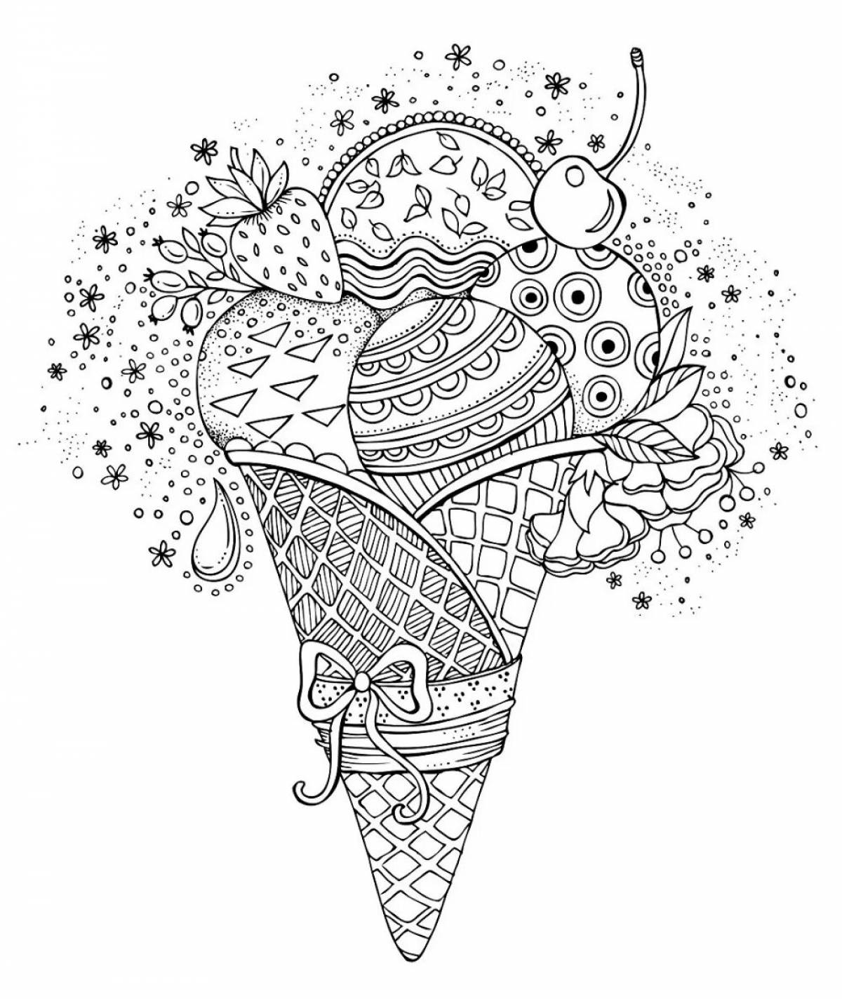 Антистресс мороженое #1