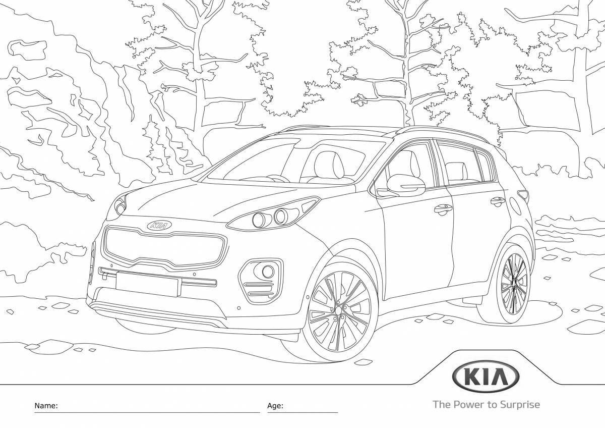 Bright kia seed coloring page