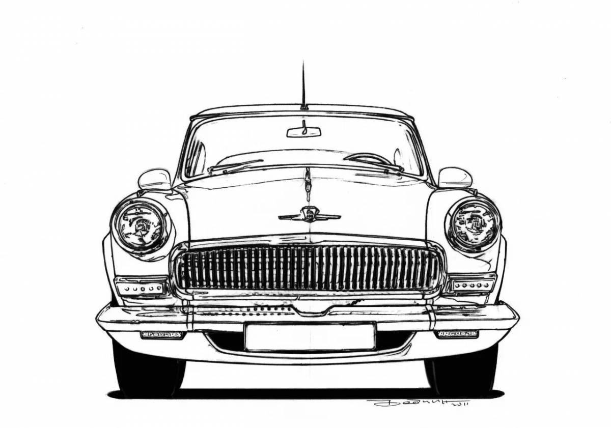 Coloring alluring Volga 21