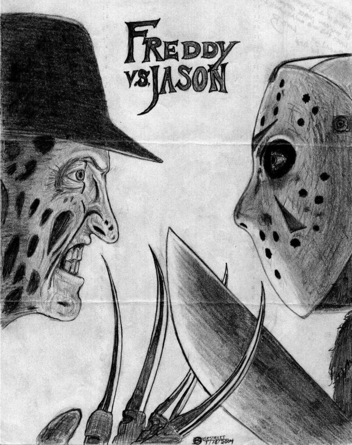 Worried Friday the 13th coloring book