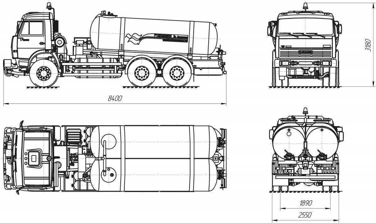 Photo Colouring funny sewer machine