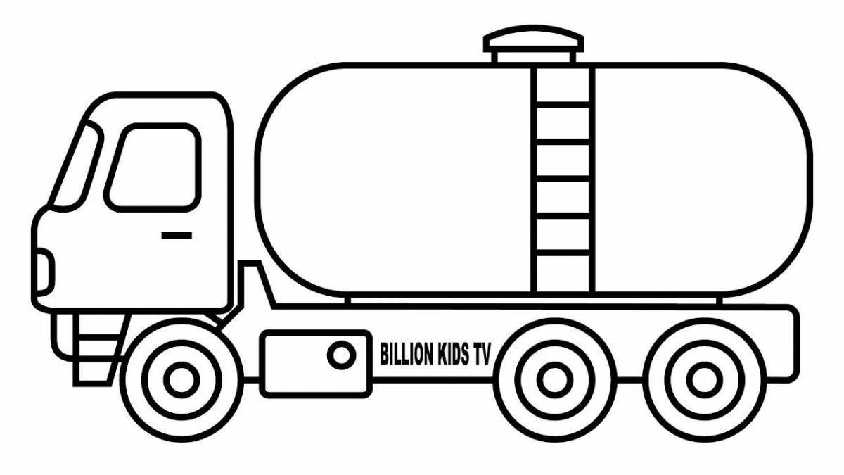 Coloring page inviting sewer machine