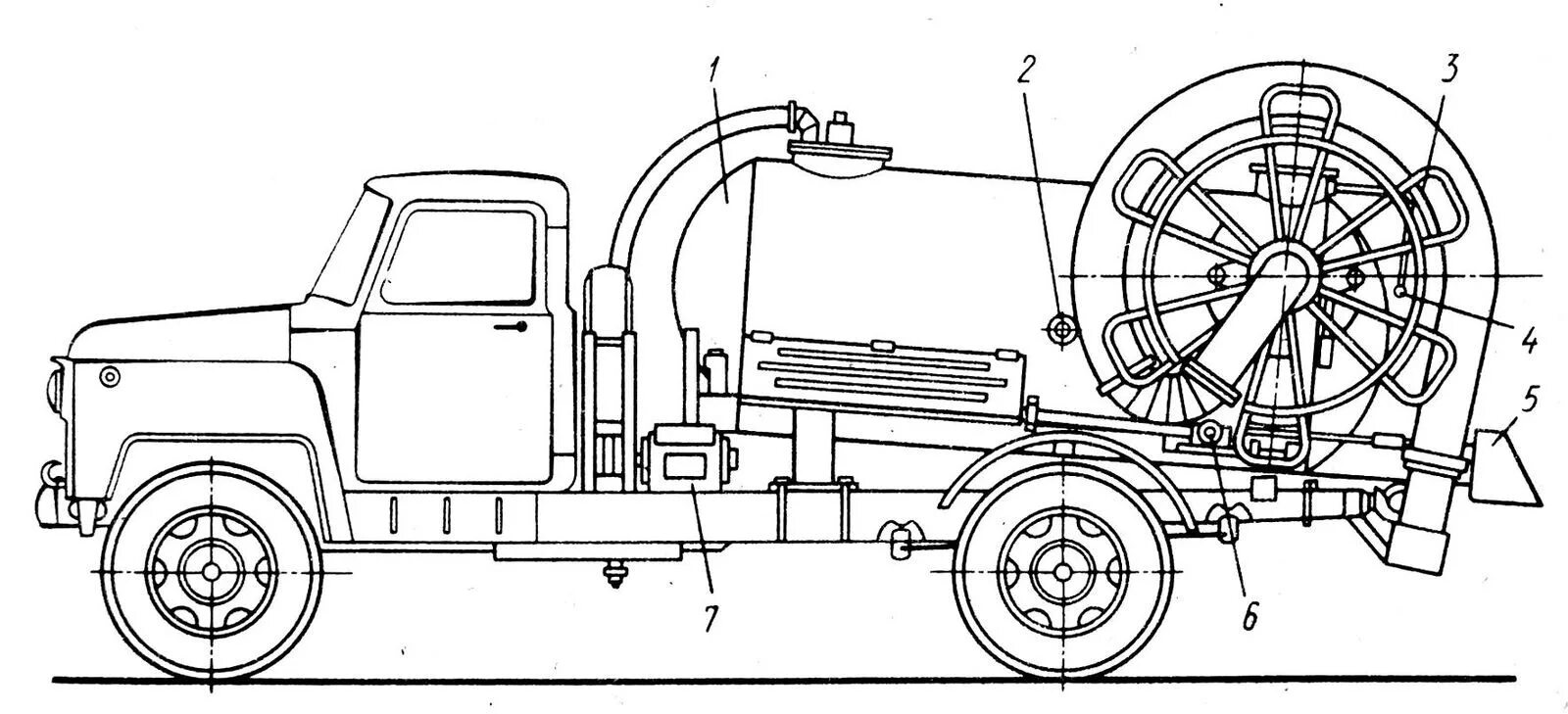 Fine sewer machine coloring page