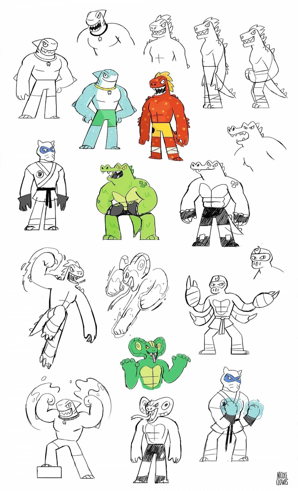 Fascinating good jutsu coloring page