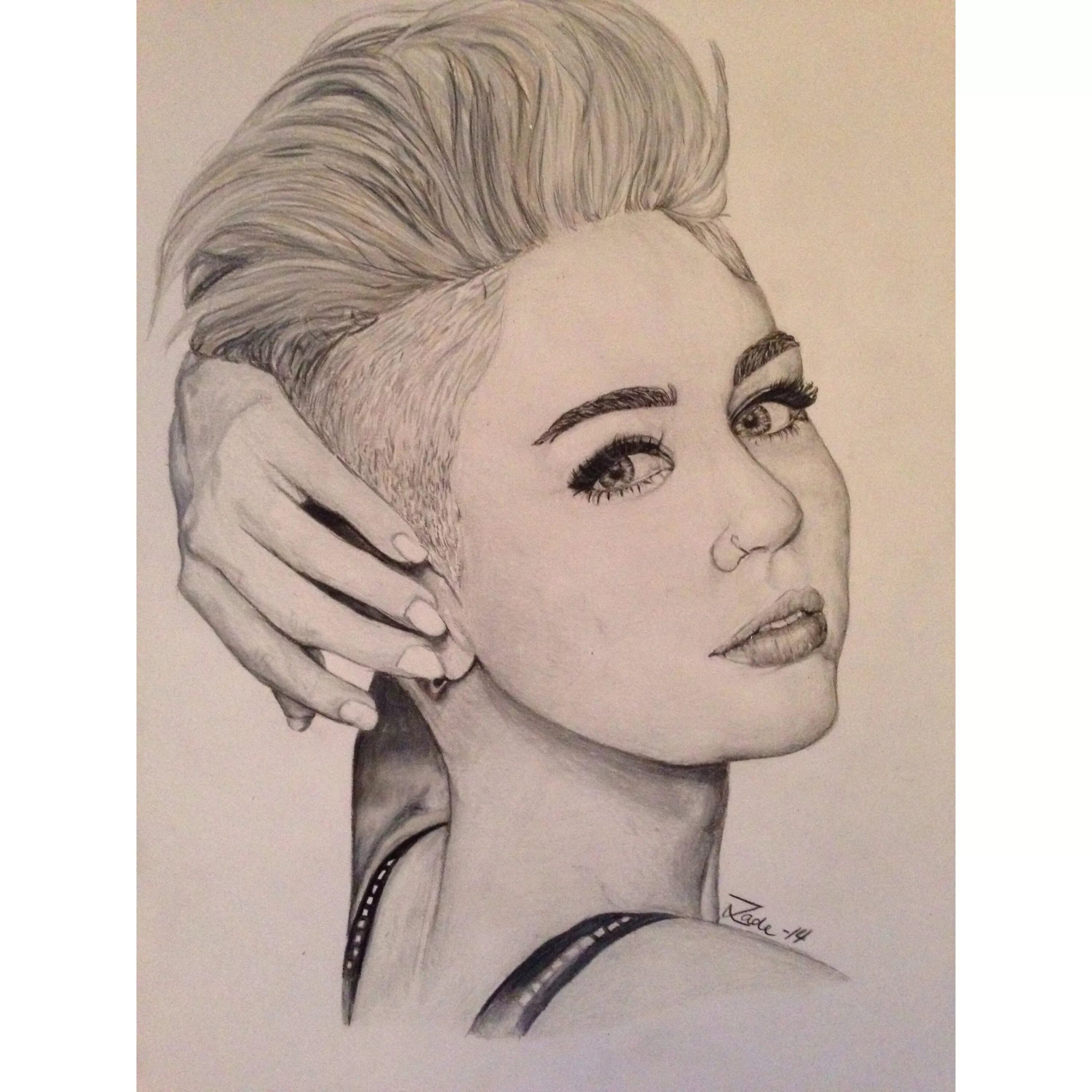 Charming miley cyrus coloring book